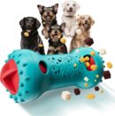 Interactive Dog Toys,Adjustable Treat Dispensing Toy to Keep Them Busy